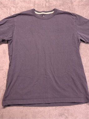 Muji Men's Short Sleeve Crew T-Shirt - Dusty Purple